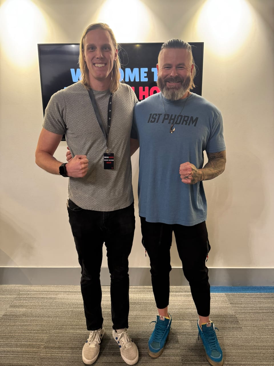Ross at an industry event